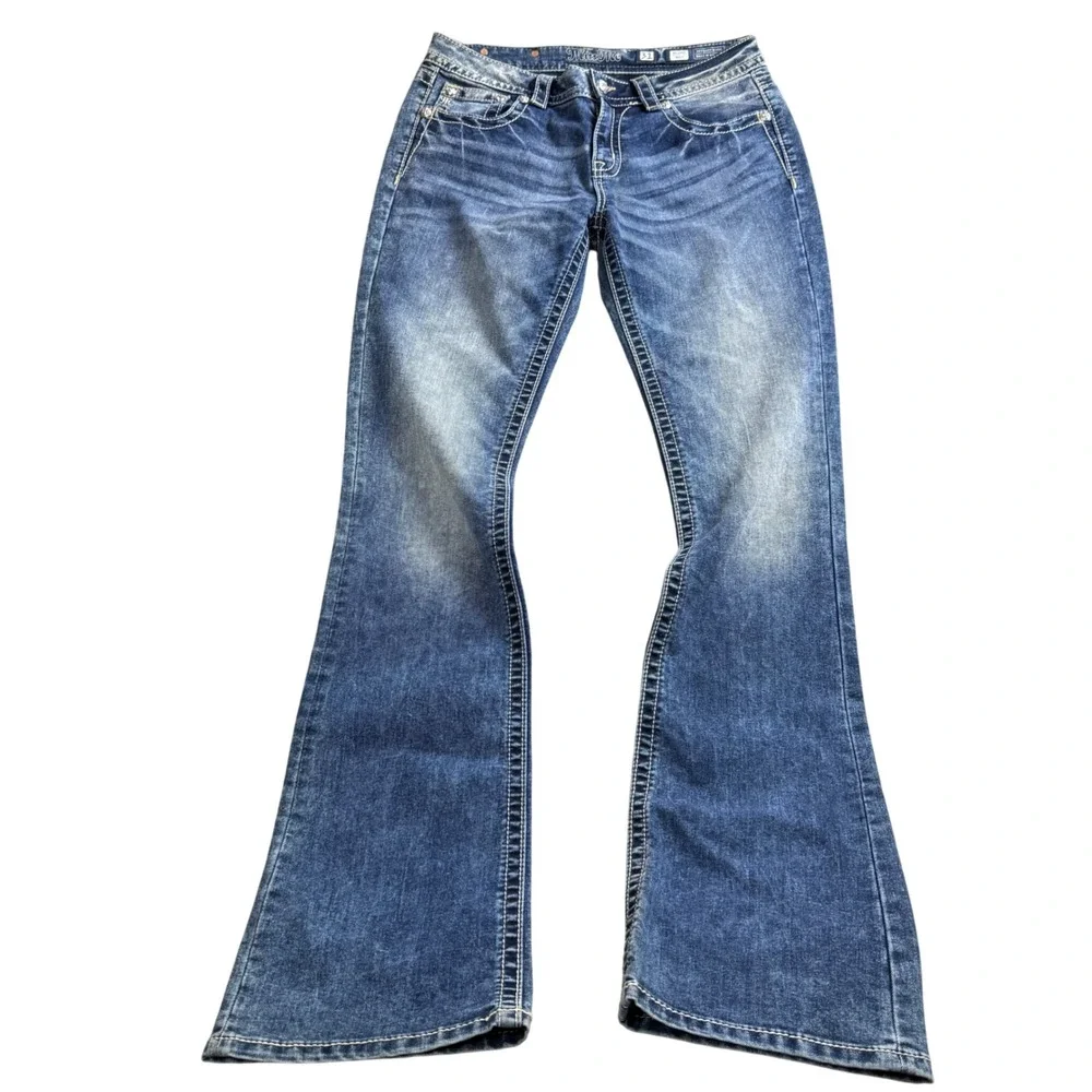 Miss Me Relaxed Boot Jeans Womens 31